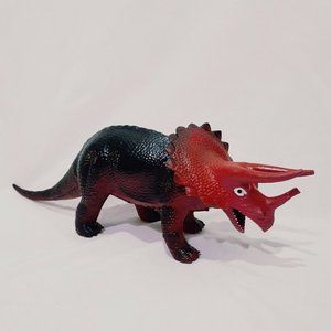 Triceratops Dinosaur 1980s Dor Mei Carnegie Toy